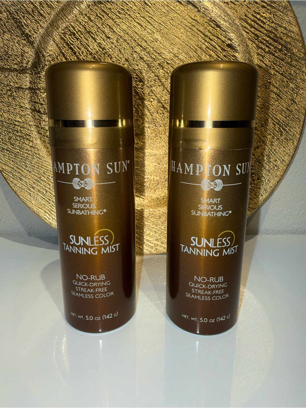 Hampton Sun Sunless Tanning Mist - 2 Spray Cans